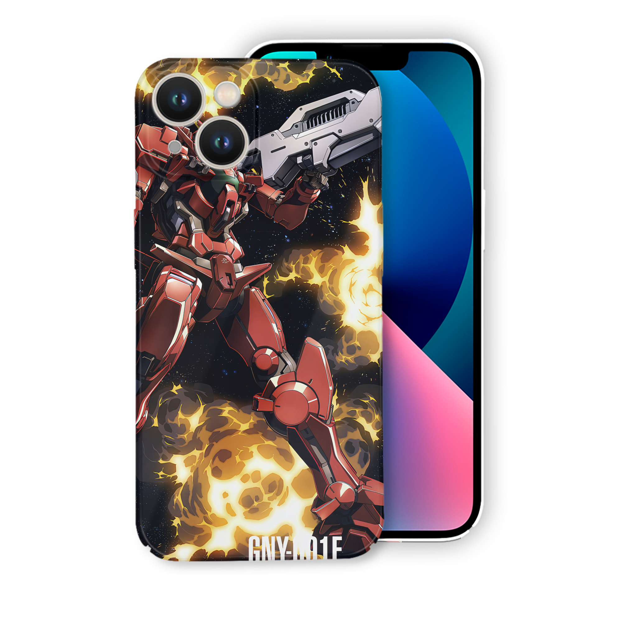 （画像用） 機動戦士ガンダム Mobile Suit Gundam 【iPhone 14シリーズ対応】ハードケース